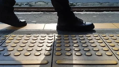 Forward backward walking step Stock Footage 248597043