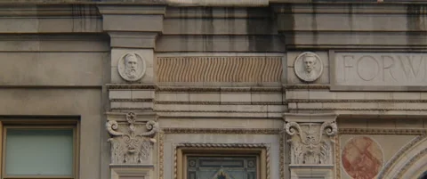 Forward Building Close Up Left Video stock 247281043