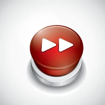 Forward button Illustrazione stock