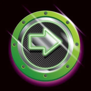 Forward Button Stock Illustration