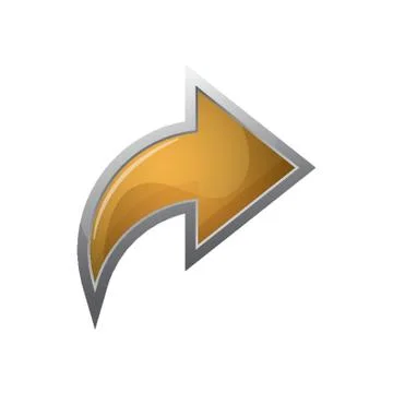 Forward Button Illustrazione stock