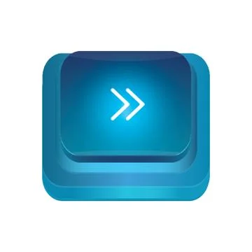 Forward Button Stock Illustration