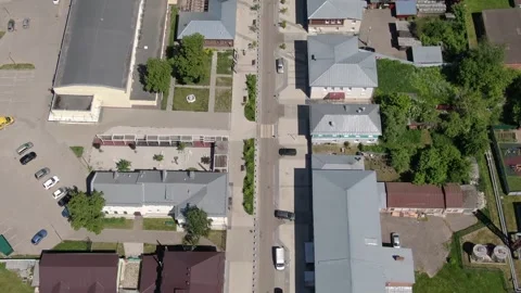 Forward drone flight with upward camera tilt Stock Footage 331829210
