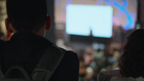 Forward-facing individual at workshop, embodying commitment to self-improvement Stock Footage 270532066