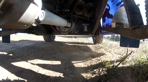 Forward facing under Pro 4 short course off road truck Stockbeeldmateriaal 49150580