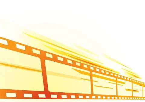 Forward film background Stock Illustration