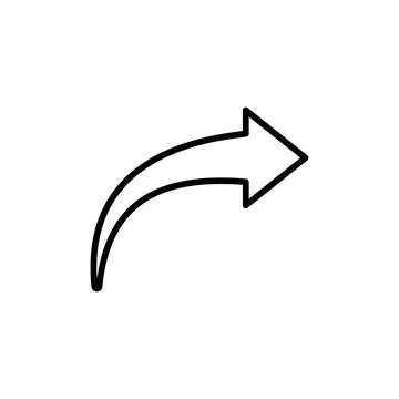 Forward Icon Perfect for Navigation Tools Stock Illustration