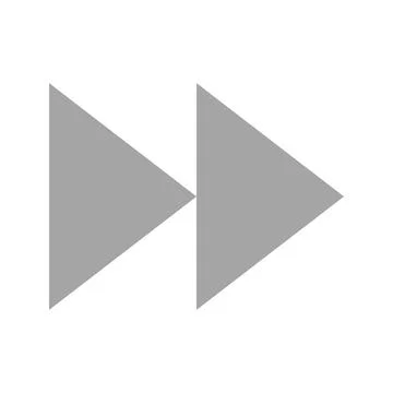 Forward icon vector image. Stock Illustration