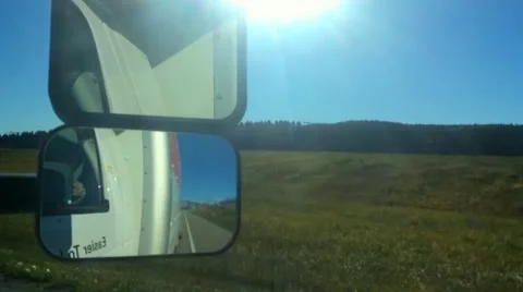 Forward Moving Hyperlapse from First Person View on Road Stock Footage 58315295
