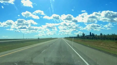 Forward Moving Hyperlapse from First Person View on Road Stock Footage 58315438