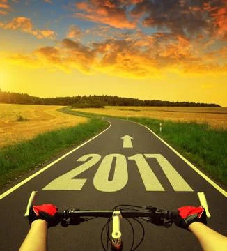 Forward to the New Year 2017 Stock Photos