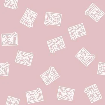Forward qualified lead line vector seamless pattern Stock Illustration