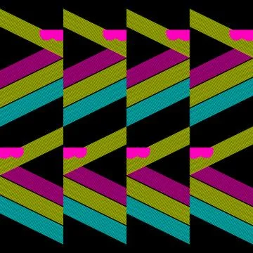 Forward Striped Line Pattern Stock Illustration