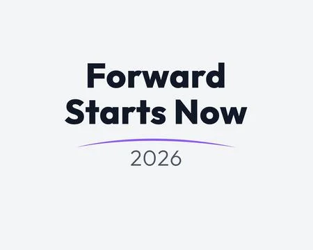 Forward thinking future start concept design Stock Illustration