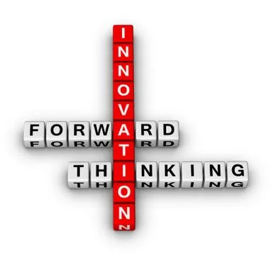 Forward thinking innovation イラスト素材