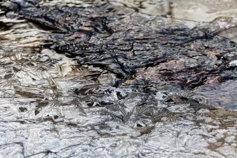 Forzen ground Stock Photos