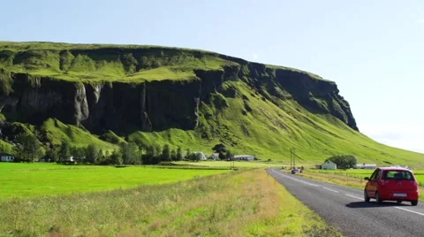 Foss a Sidu  waterfall Stock Footage 41456729