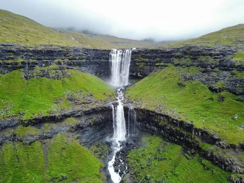 Fossa Waterfall Foto stock