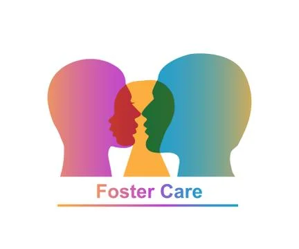 Foster Care concept Stock Illustration