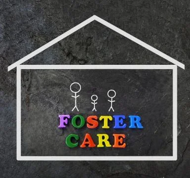 Foster Care concept Foto stock