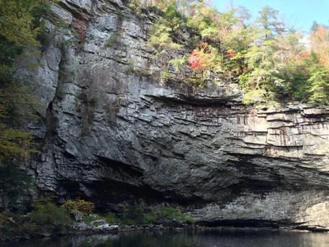 Foster Falls Ciff Stock Photos