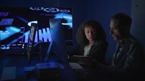 Fostering Effective Team Collaboration in Data Analysis, Technology, and Stock Footage 292848722