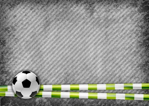 Fotball background Illustrazione stock