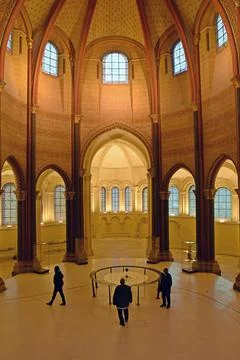Foucault's pendulum, Musee des Arts Et Metiers, Paris, France Stock Photos