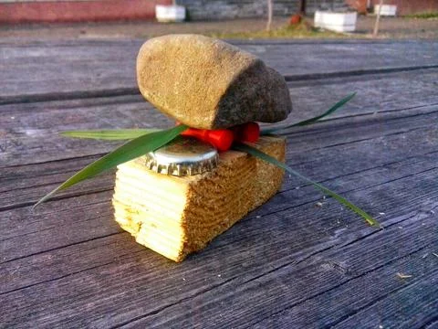 Found Object Art Stock Photos