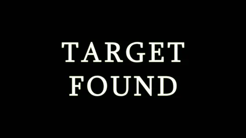 Found text animation with glitch effect during digital search in dark backg.. Stock Footage 344036786