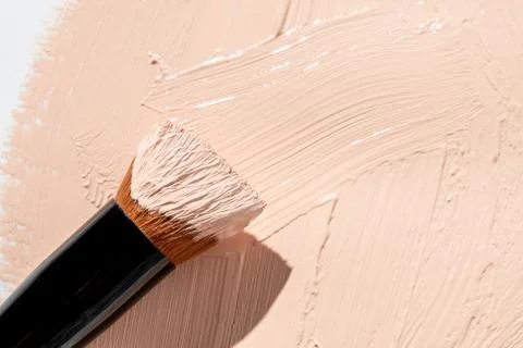 Foundation Layer with Brush Stock Photos