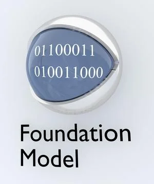 Foundation Model concept Stock Illustration
