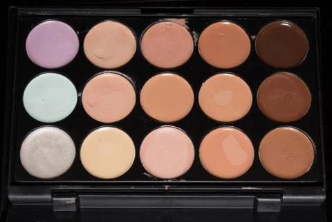 Foundation palette Stock Photos