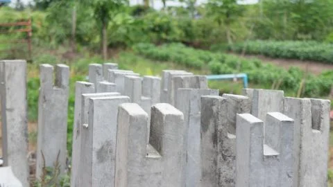 Foundation pillar Stock Photos