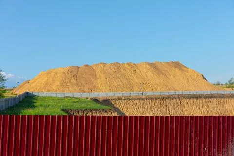 Foundation pit construction Stock Photos