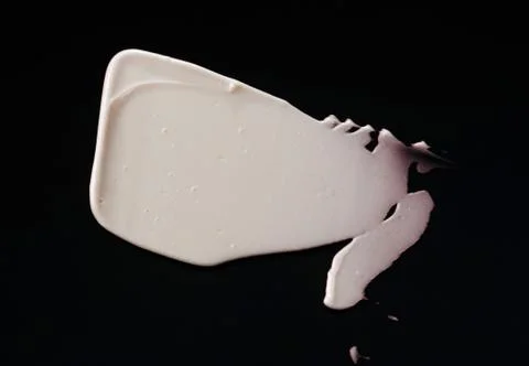 Foundation texture with black background. Stock Photos