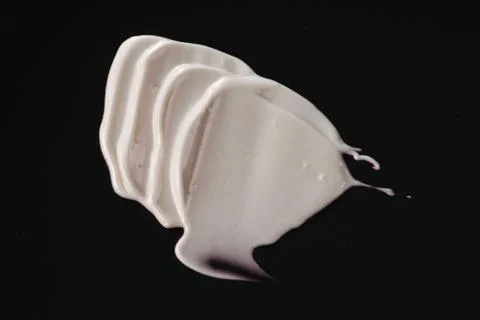 Foundation texture with black background. Stock Photos