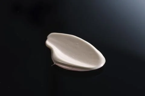 Foundation texture with black background. Foto stock