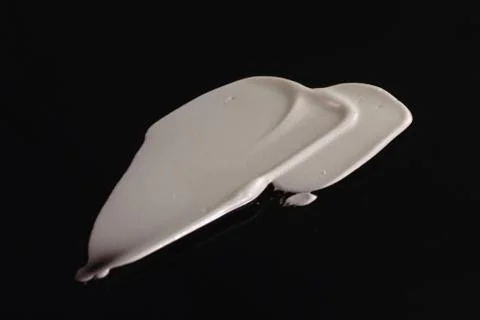 Foundation texture with black background. Stock Photos