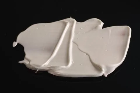 Foundation texture with black background. Foto stock