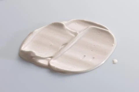 Foundation texture with white background. Foto stock