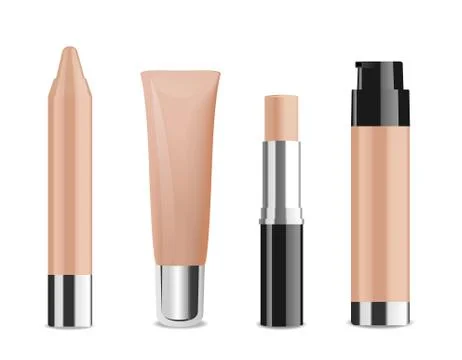 Foundation tubes Stock Illustration