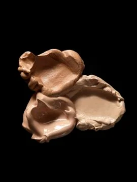 Foundation_cream_make_up Stock Photos