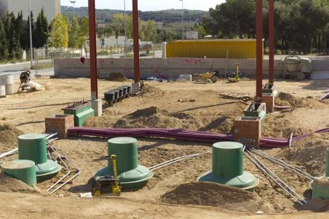 Foundations of a ship Stock Photos