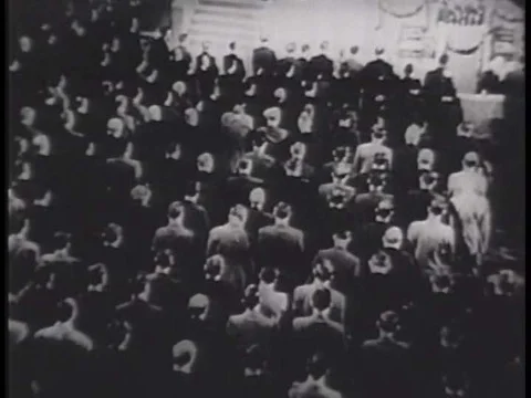 The founding of the United Nations in 1945. Stock Footage 74741454