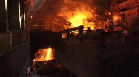 Foundry, inside view Stock Footage 41678852