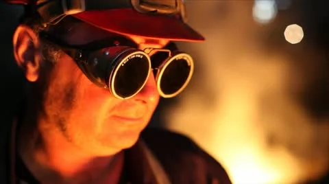 Foundry worker Stock Footage 24651193