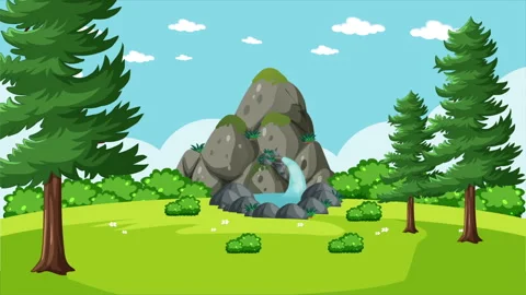 Fount In The Nature Stock Footage 232330278