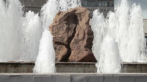 Fountain 005 Stock Footage 8664979