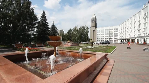 Fountain 016 Stock Footage 8665119